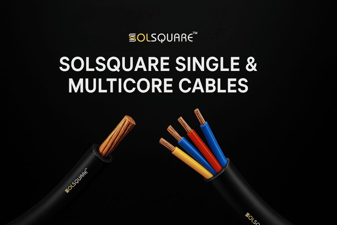 solsquare single core and multicore cables